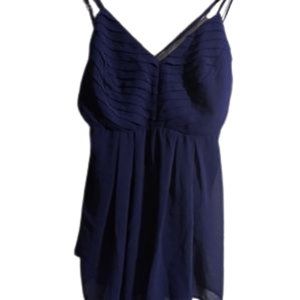 Papaya thin strap halter top sz M